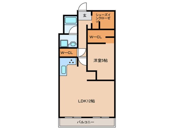 アプリ－レ武庫川の物件間取画像